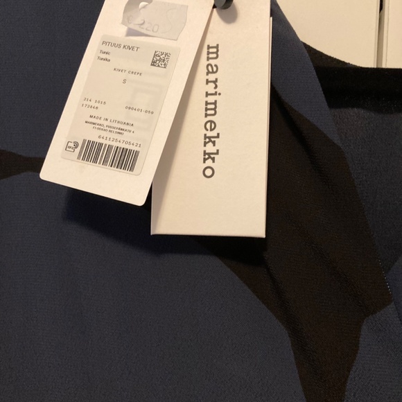 Marimekko dress 3/4 sleeve. - Picture 2 of 3